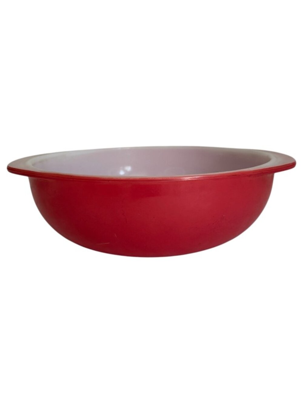 Pyrex Flamingo Pink Casserole‎ Dish 2 Quart Round Bowl 024 No Lid Made USA VTG